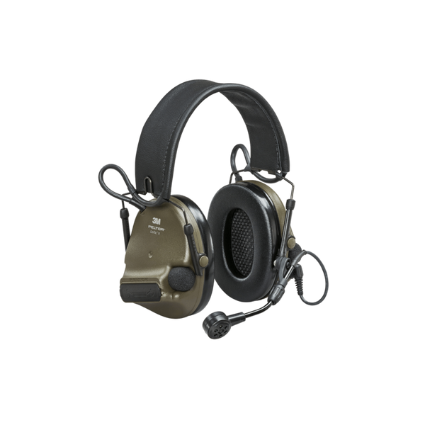 3M Peltor Comtac VI Electronic Headset NATO Wiring - Headband Model