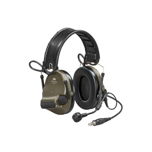 3M Peltor Comtac VI Electronic Headset NATO Wiring - Headband Model