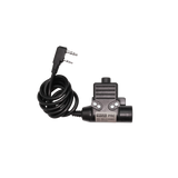 Ares Communication Amped U94 PTT with Kenwood Plug for Baofeng Radios
