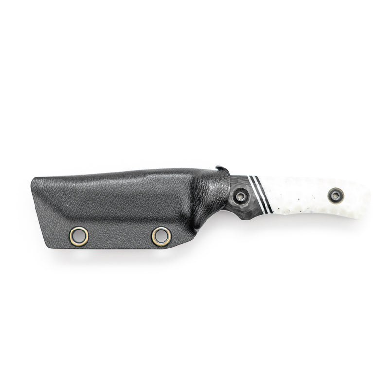 EDC Organic Tanto with Marble/Carbon Split SN00243