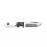 EDC Organic Tanto with Marble/Carbon Split SN00243