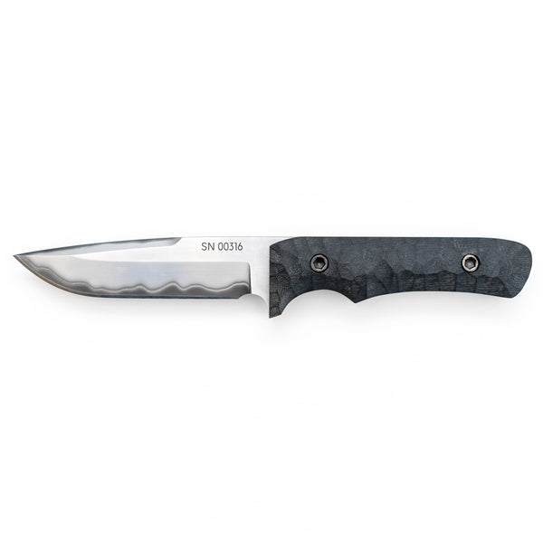 San Mai Damascus Mid Size Organic Spearpoint SN00316