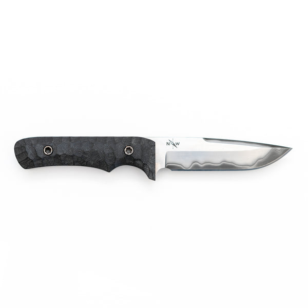 San Mai Damascus Mid Size Organic Spearpoint SN00316