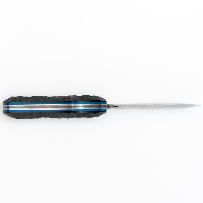 San Mai Damascus Mid Size Organic Spearpoint SN00316