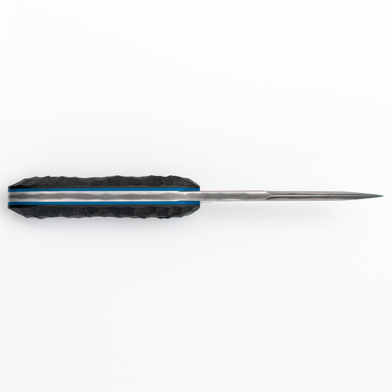 San Mai Damascus Mid Size Organic Spearpoint SN00316