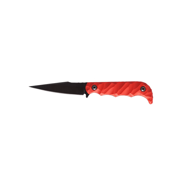 Senator Red G10 Scales with Black Cerakote and Rockwork