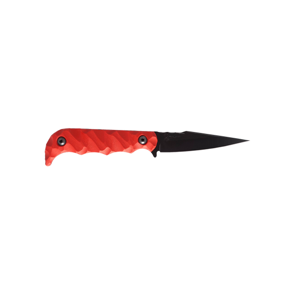 Senator Red G10 Scales with Black Cerakote and Rockwork