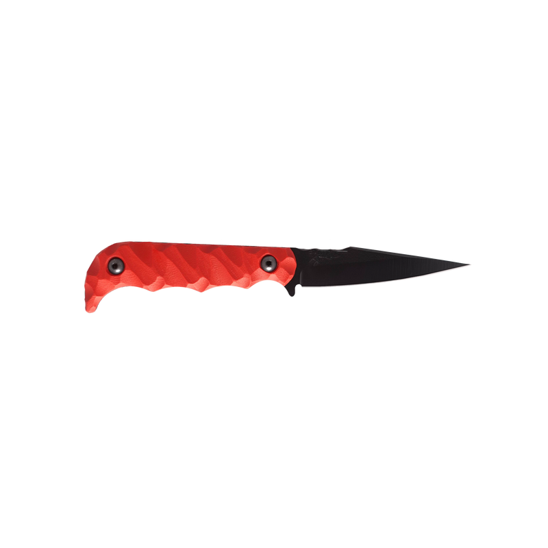 Senator Red G10 Scales with Black Cerakote and Rockwork