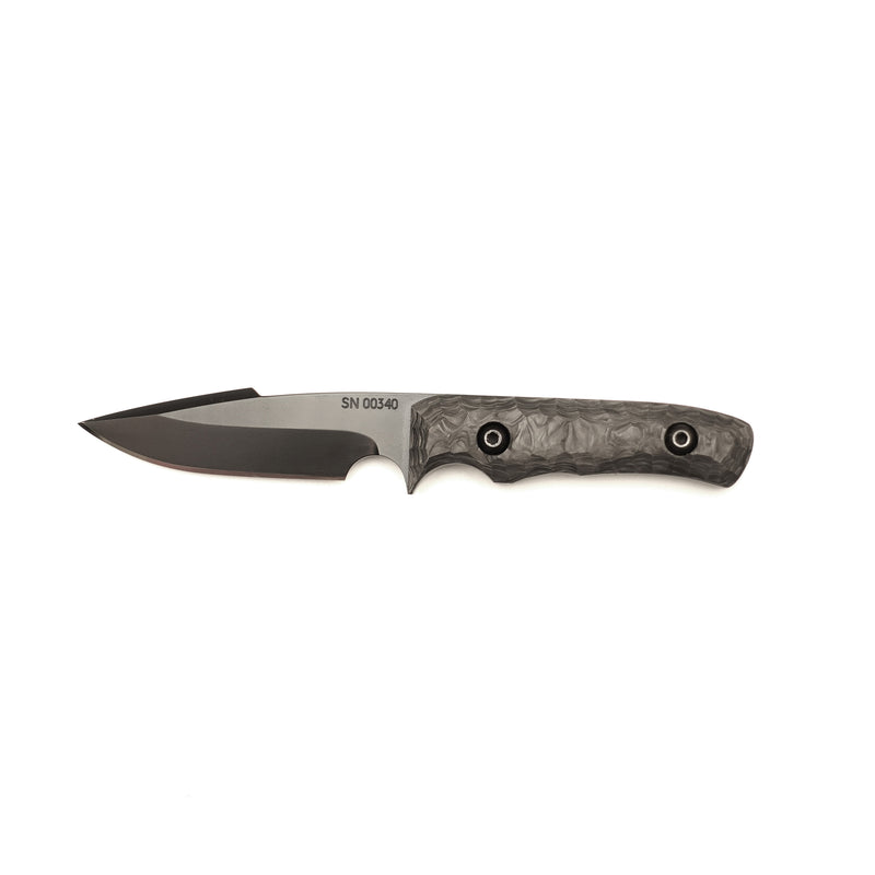EDC Organic Fighter with Marbled Carbon Fiber SN00340