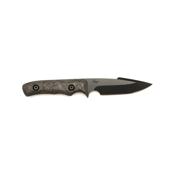 EDC Organic Fighter with Marbled Carbon Fiber SN00340