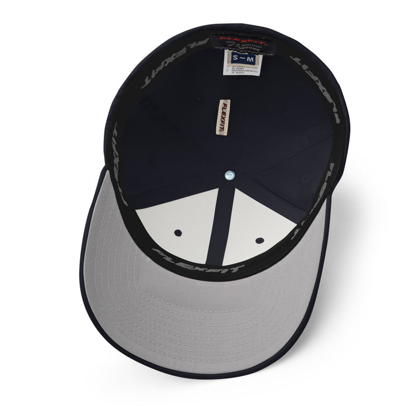 NWGS Embroidered Logo Closed Back Flexfit Hat