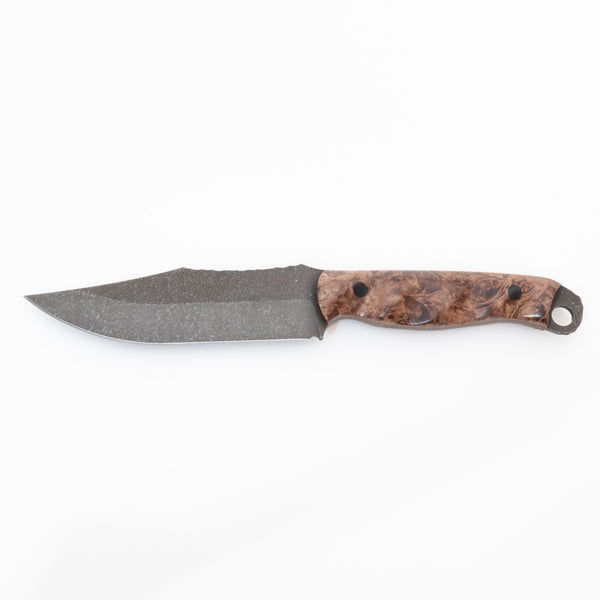 Crow Scout with Maple Burlwood Scales