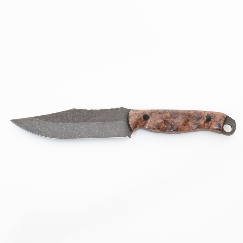 Crow Scout with Maple Burlwood Scales
