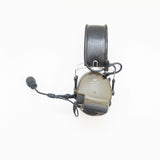 Lightly Used 3M Peltor Comtac VI Electronic Headset NATO Wiring - Headband Model