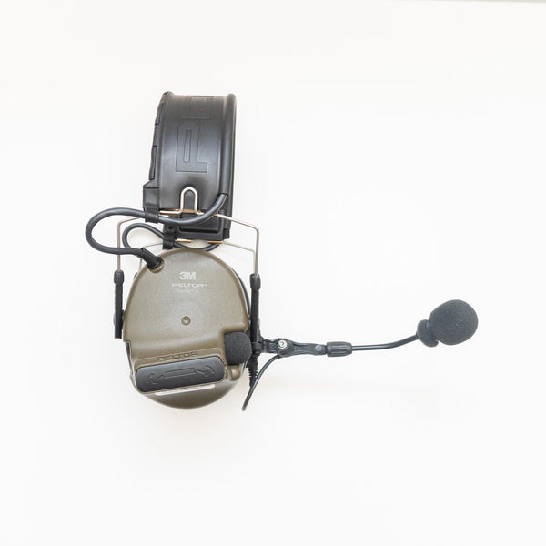 Lightly Used 3M Peltor Comtac VI Electronic Headset NATO Wiring - Headband Model