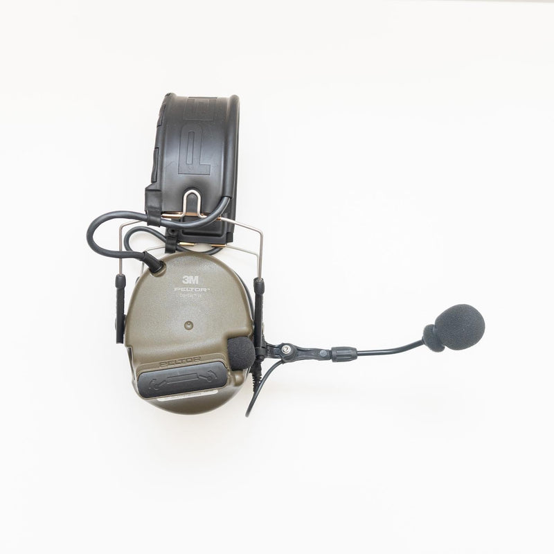 Lightly Used 3M Peltor Comtac VI Electronic Headset NATO Wiring - Headband Model