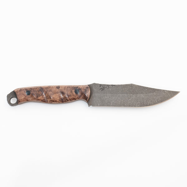 Crow Scout with Maple Burlwood Scales