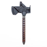 Arrowhead Tomahawk with Scalloped Desert Ironwood Scales